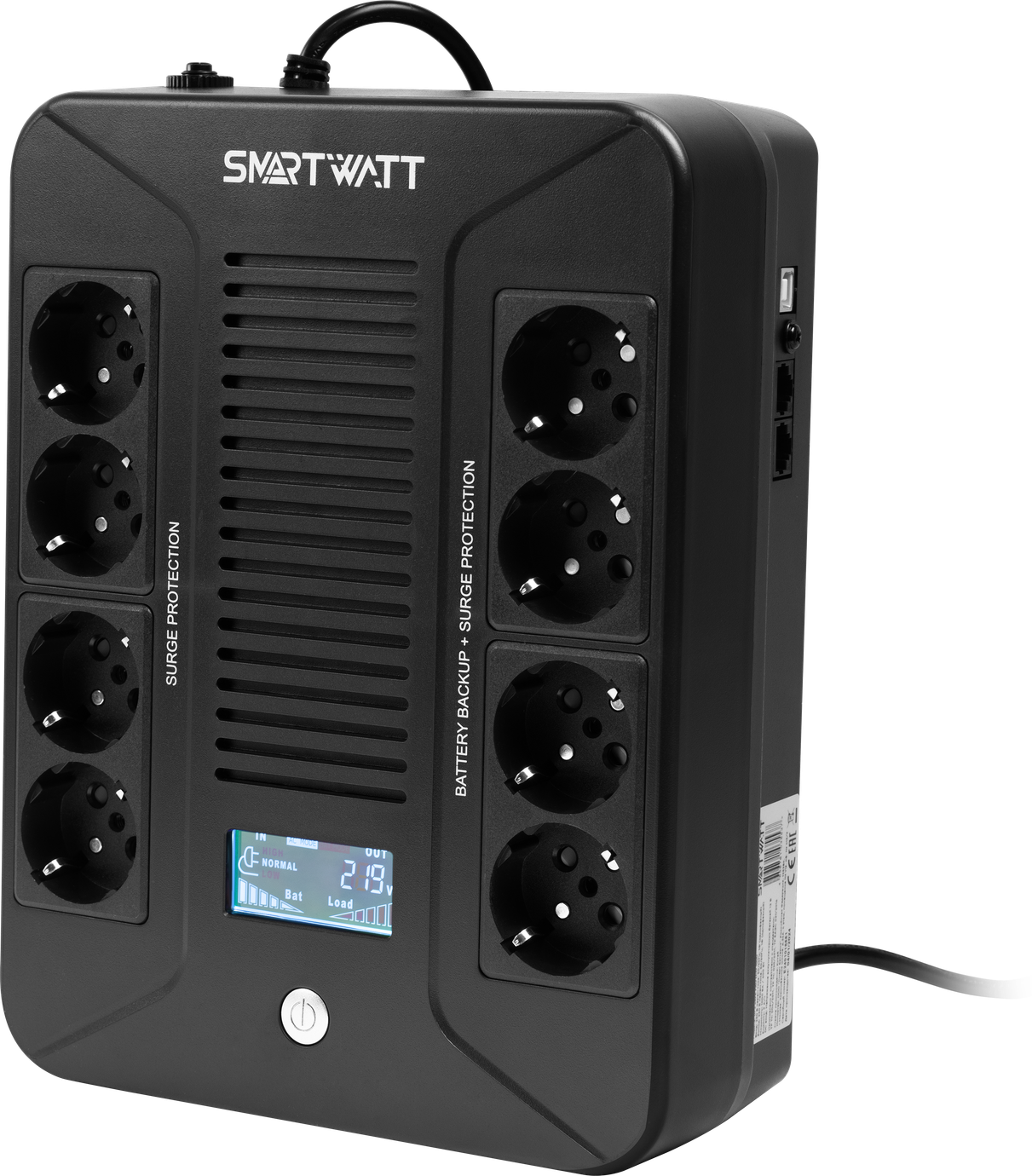 SMARTWATT UPS SAFE PRO LCD 600 – 1