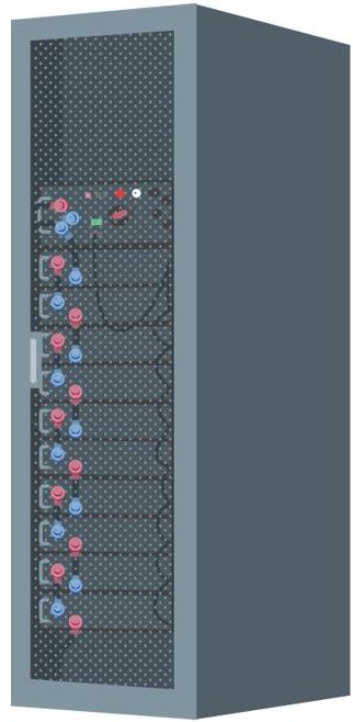 DELTA UDL 409,6V50Ah 5C SLAVE