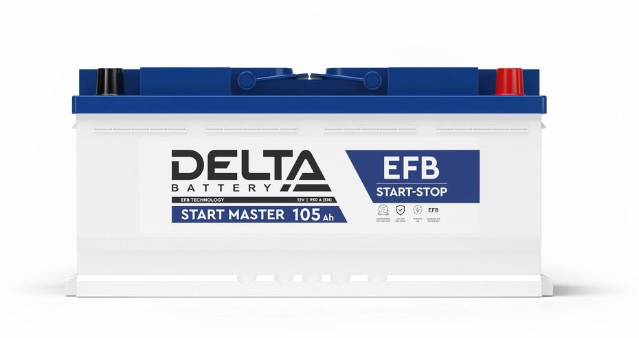 DELTA START MASTER 105 Ah EFB