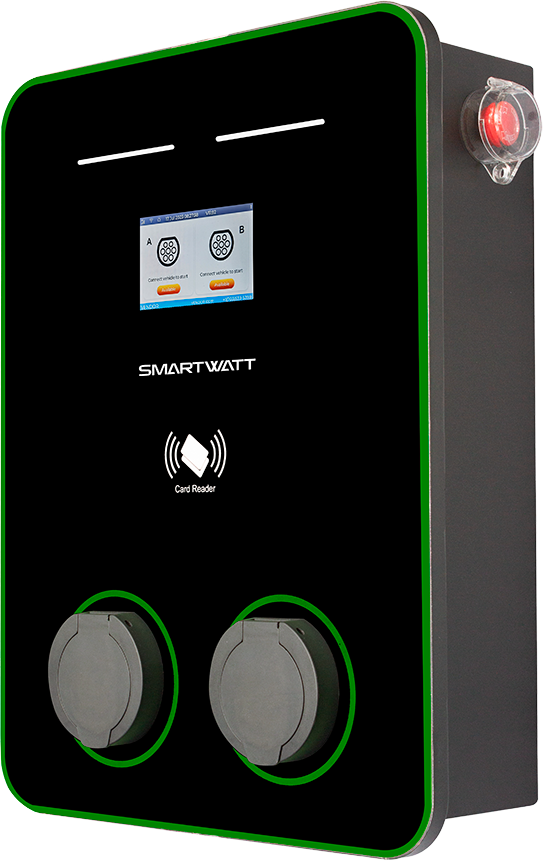 SMARTWATT EVC AC 44K 3P CO2 Type2 – 4