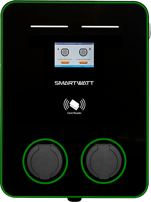 SMARTWATT EVC AC 44K 3P CO2 Type2 – 3