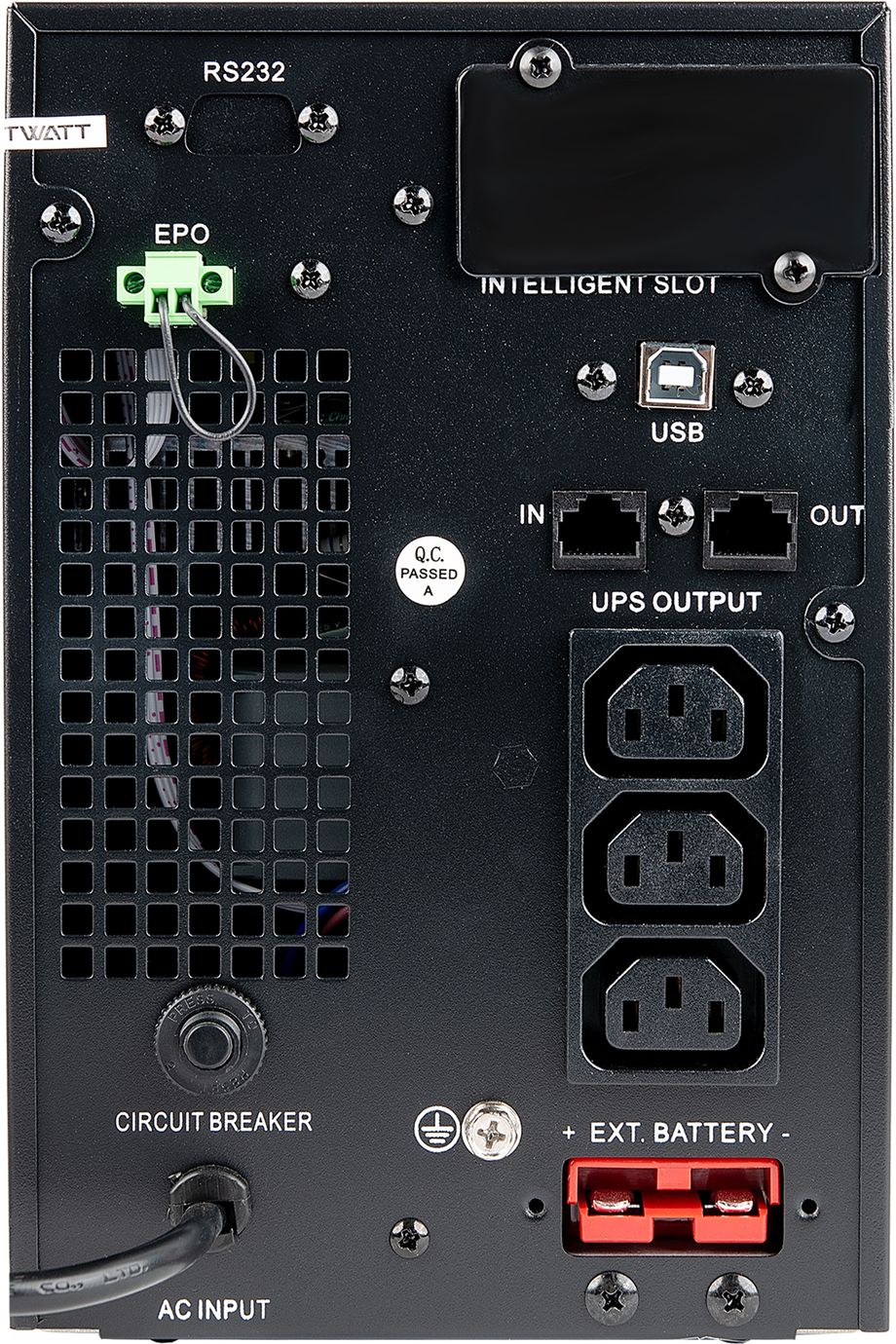 SMARTWATT UPS MASTER IEC 1kVA L – 3